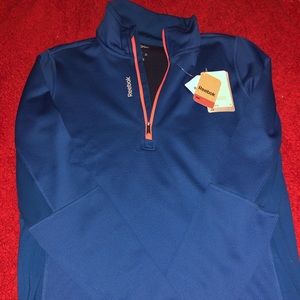 NWT Reebok 1/4 Zip Up